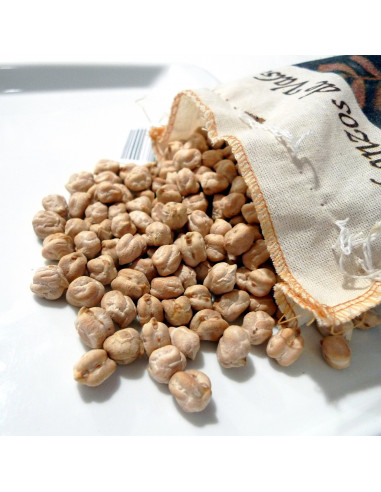 Garbanzos agricultura ecológica